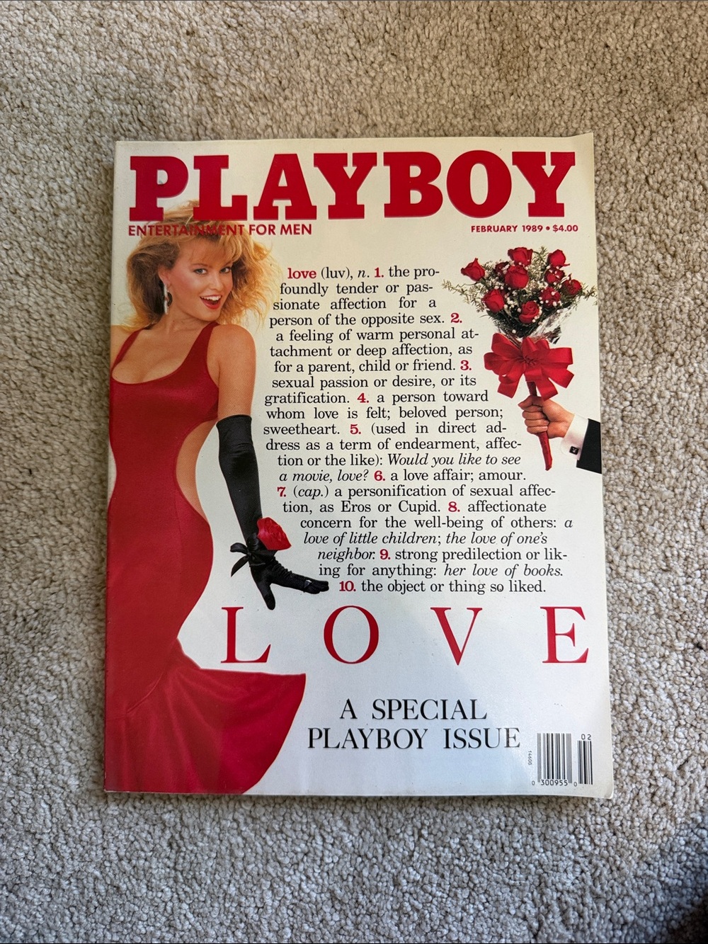 PLAYBOY Red & Black 'Love' Special Issue Cover